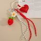 Keypus - Heart Motif Bow Detail Bag Pendant Keychain