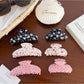 Beau - Sweet Floral Pattern Hair Claw Clip