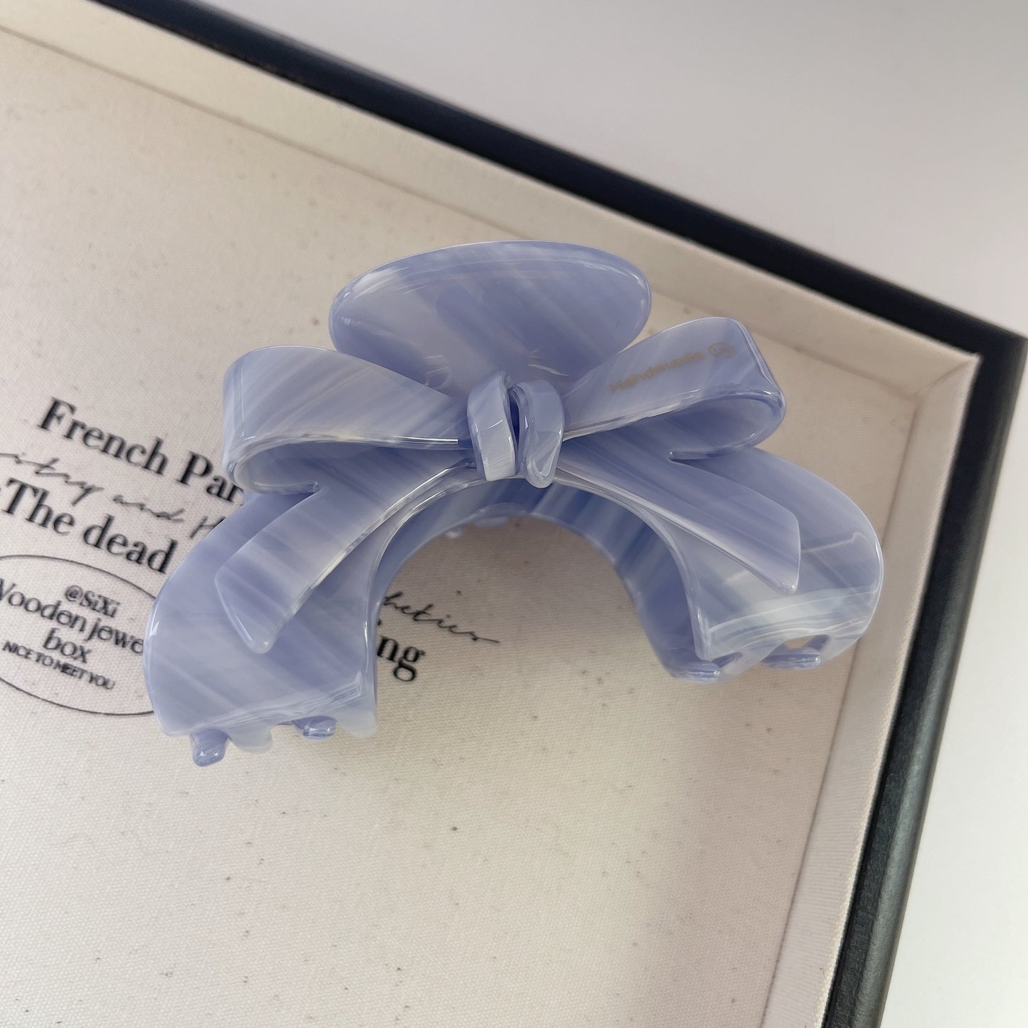 Beau - Bright Bow Acetate Hair Clip