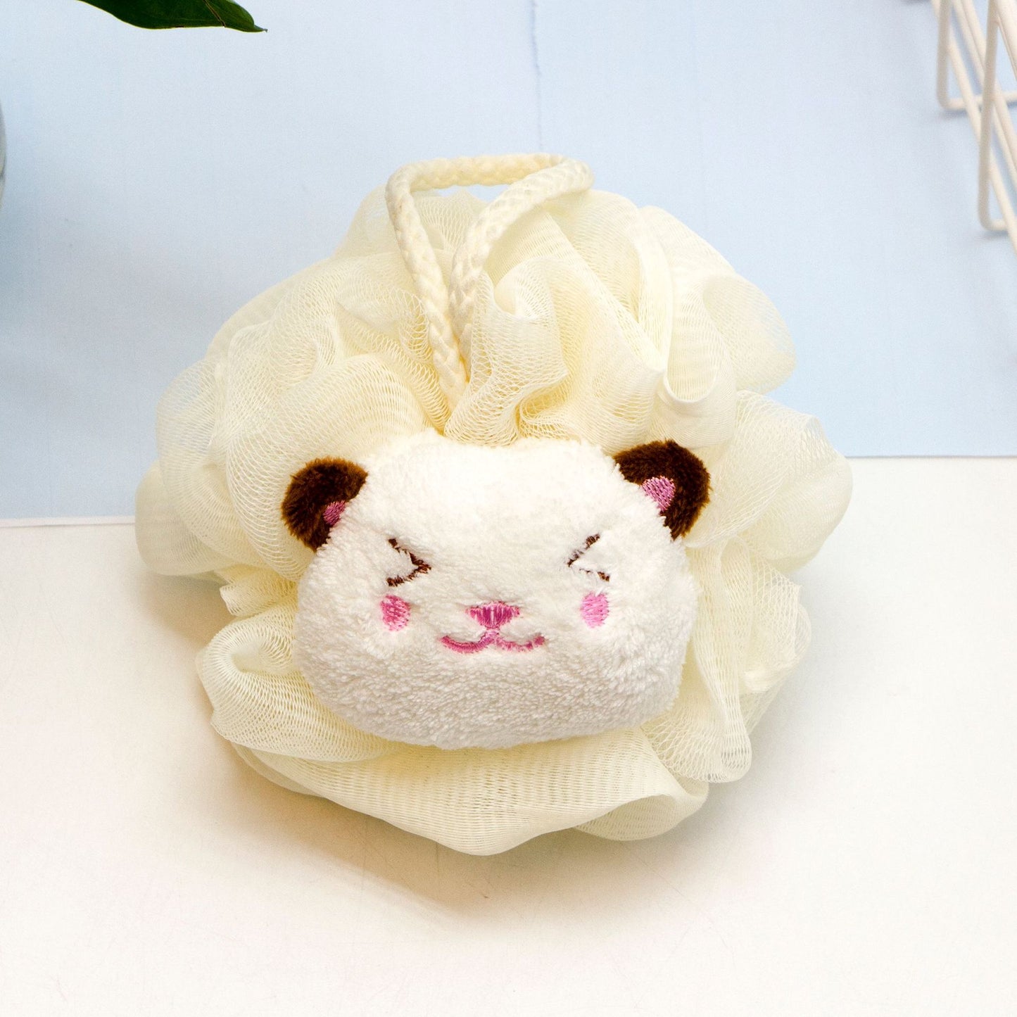 PAPO - Animal Face Bath Pouf