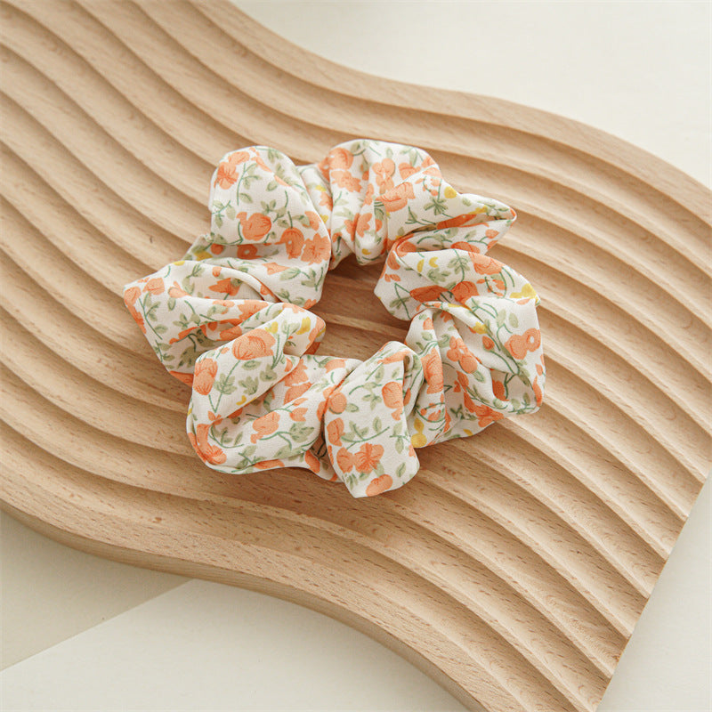 GIFTY - Floral Chiffon Scrunchie