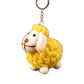 Keypus - Sheep Figure Pom Tail Keychain