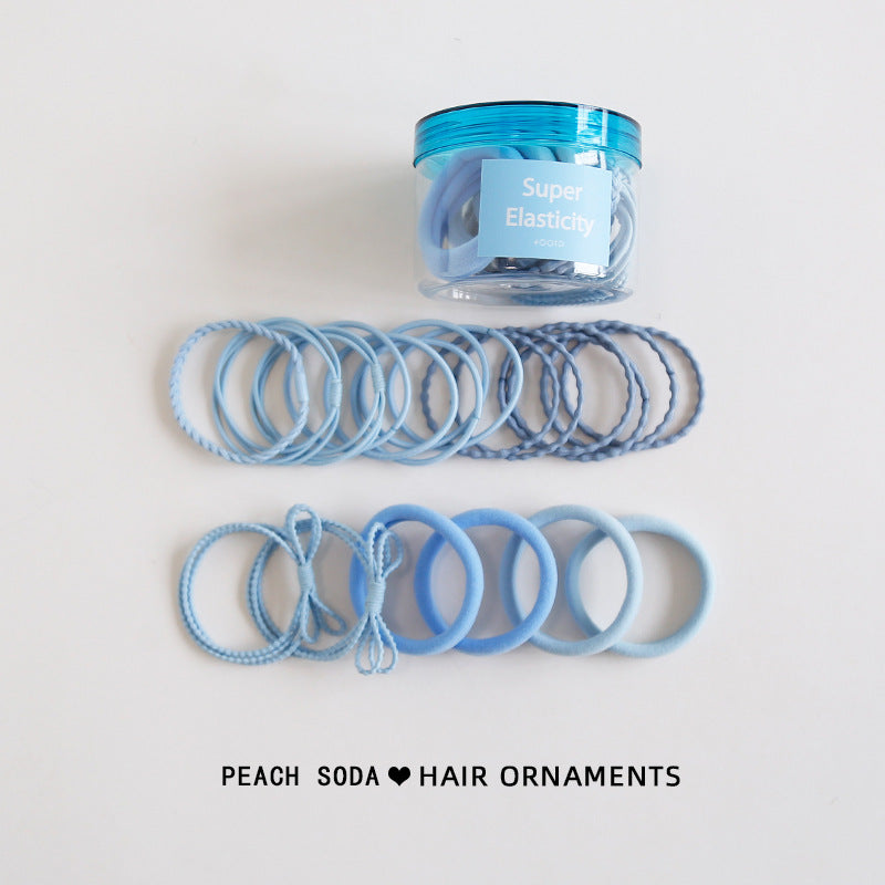 Gifty - Box of 20 Hair Cords, Hair Bands