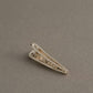 Beau - Floral Openwork Triangle Hair Clip