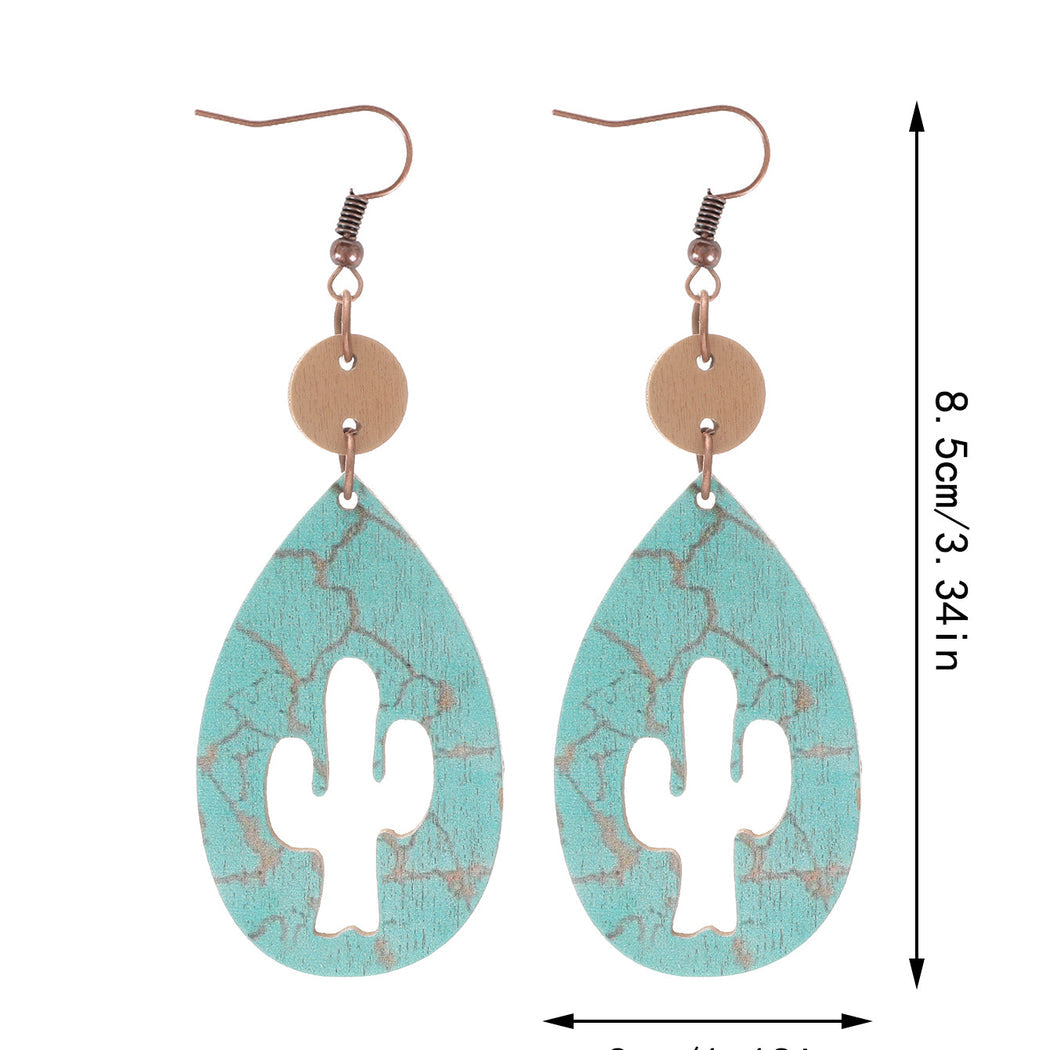 Earedge - Western Floral Arch Earrings