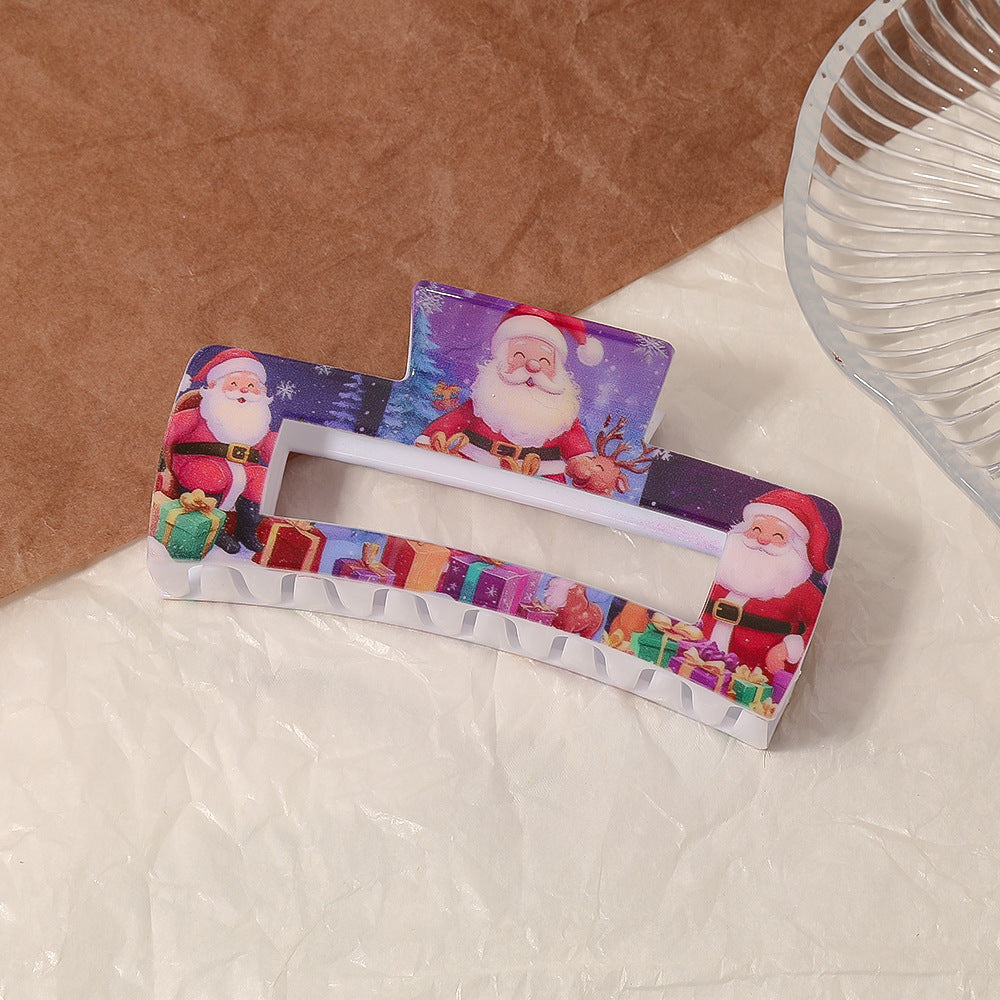 Beau - Cute Christmas Print Hair Clip