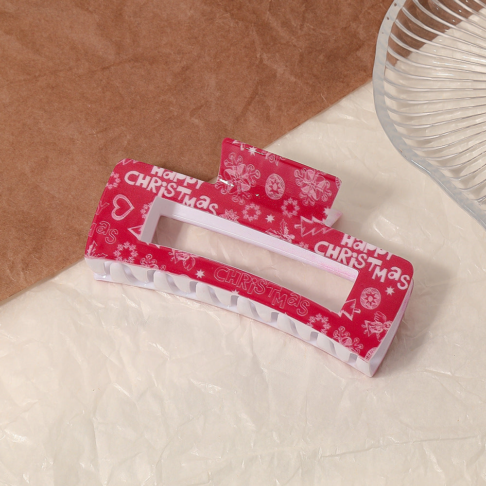 Beau - Cute Christmas Print Hair Clip