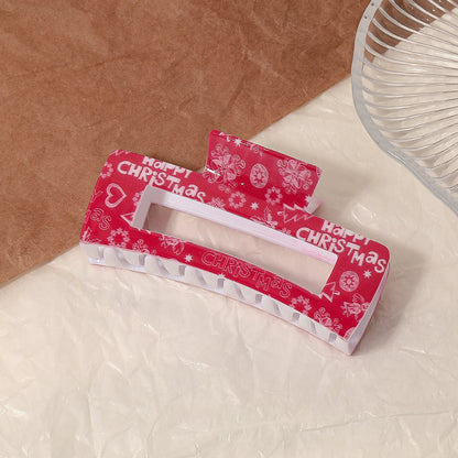 Beau - Cute Christmas Print Hair Clip