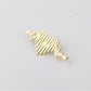 Brovia - Heart Pulse Openwork Brooch