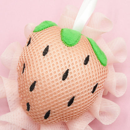 PAPO - Cute Fruit-Shaped Bath Pouf