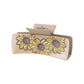 Beau - Cactus Feather Print Hair Claw