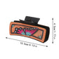 Beau - Cactus Feather Print Hair Claw