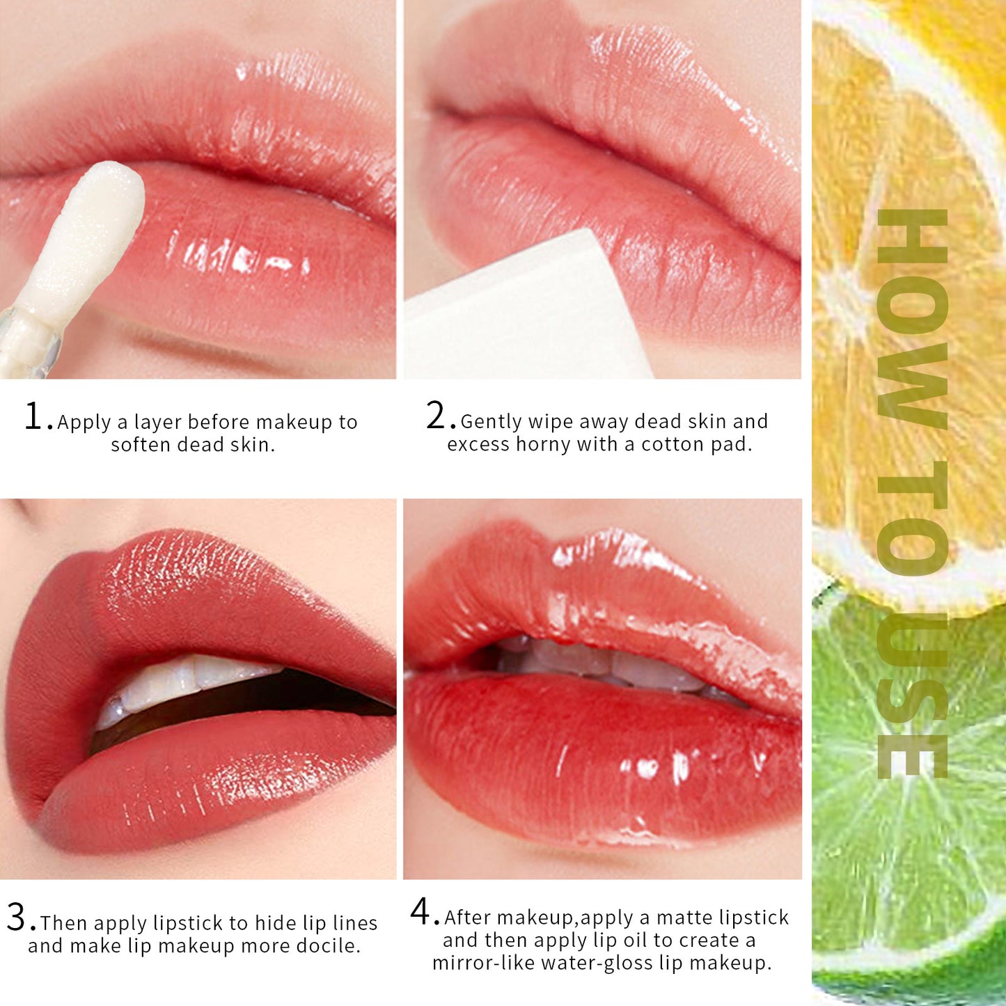 Refreshing Acidity Lemon Lip Oil