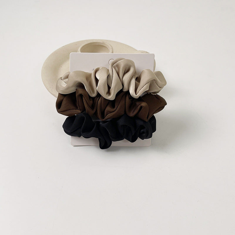 GIFTY - 3PCS Satin Scrunchies Set