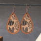 Earedge - Western Geometric Teardrop Earrings