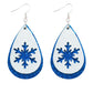 Earedge - Christmas Snowman Drop Earrings