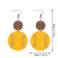 Earedge - Baseball Stitch Drop Earrings