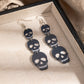 Earedge - Halloween Spooky Motif Drop Earrings