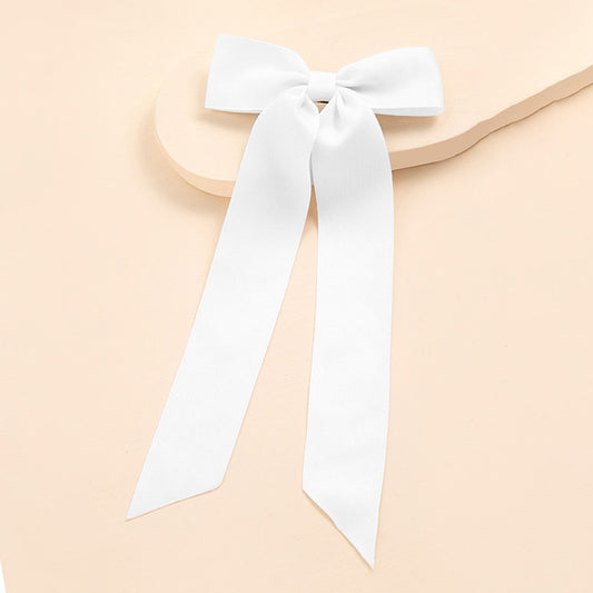 Gentle Colorful Bow Ribbon Hair Clip