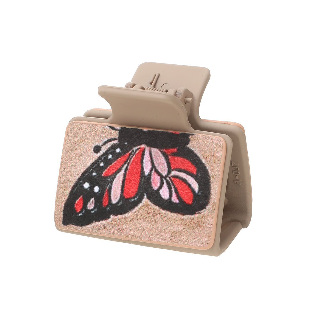 Beau - Butterfly Cactus Floral Hair Claw