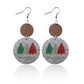 Earedge - Christmas Snowman Drop Earrings