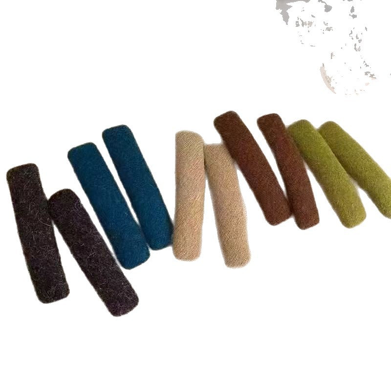 Beau - Solid Color Rounded Rectangle Hair Clip