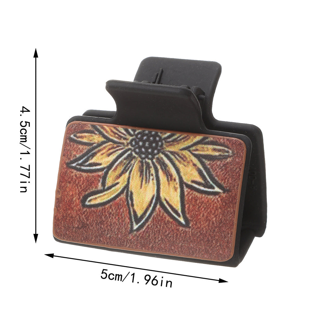Beau - Geometric Sunburst Hair Claw