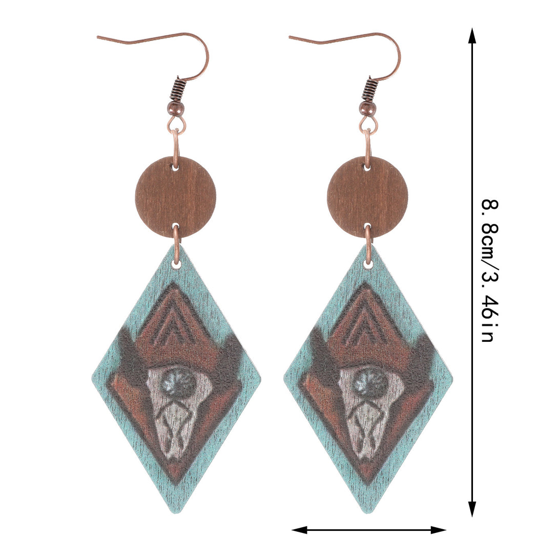Earedge - Western Floral Arch Earrings