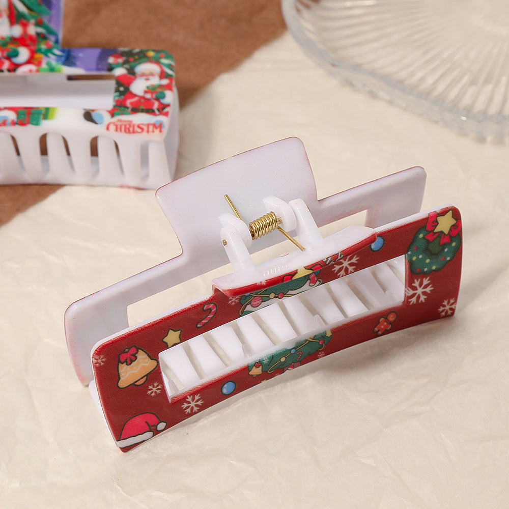 Beau - Cute Christmas Print Hair Clip