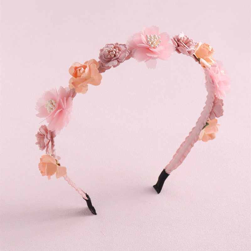 Handmade Artificial Flower Headband