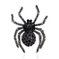 Brovia - Faceted Spider Accent Brooch