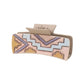Beau - Cactus Feather Print Hair Claw