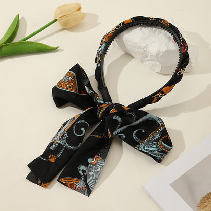 Vintage Bow Ribbon Headband