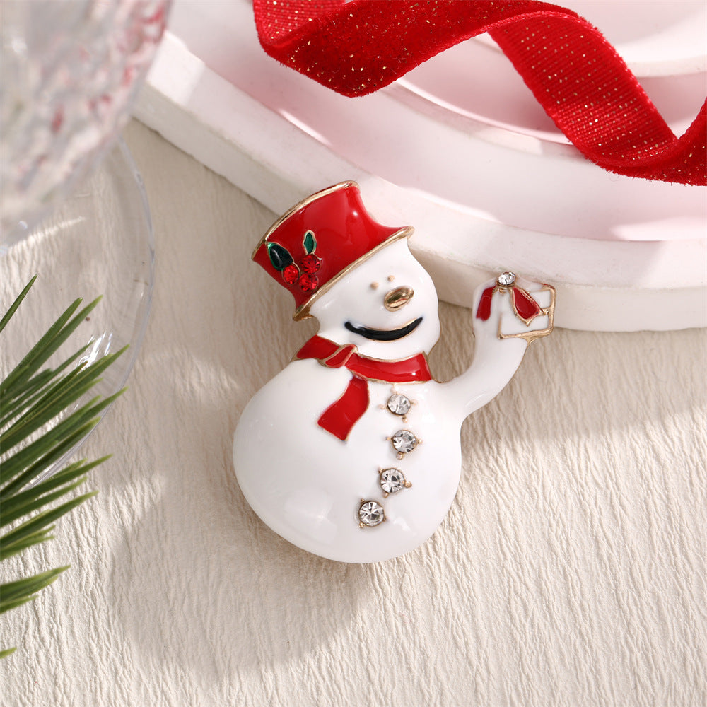 Brovia - Christmas Character Icon Brooch
