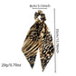 Snakeskin ribbon bow scrunchie dimensions and weight