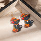 Earedge - Halloween Spooky Motif Drop Earrings
