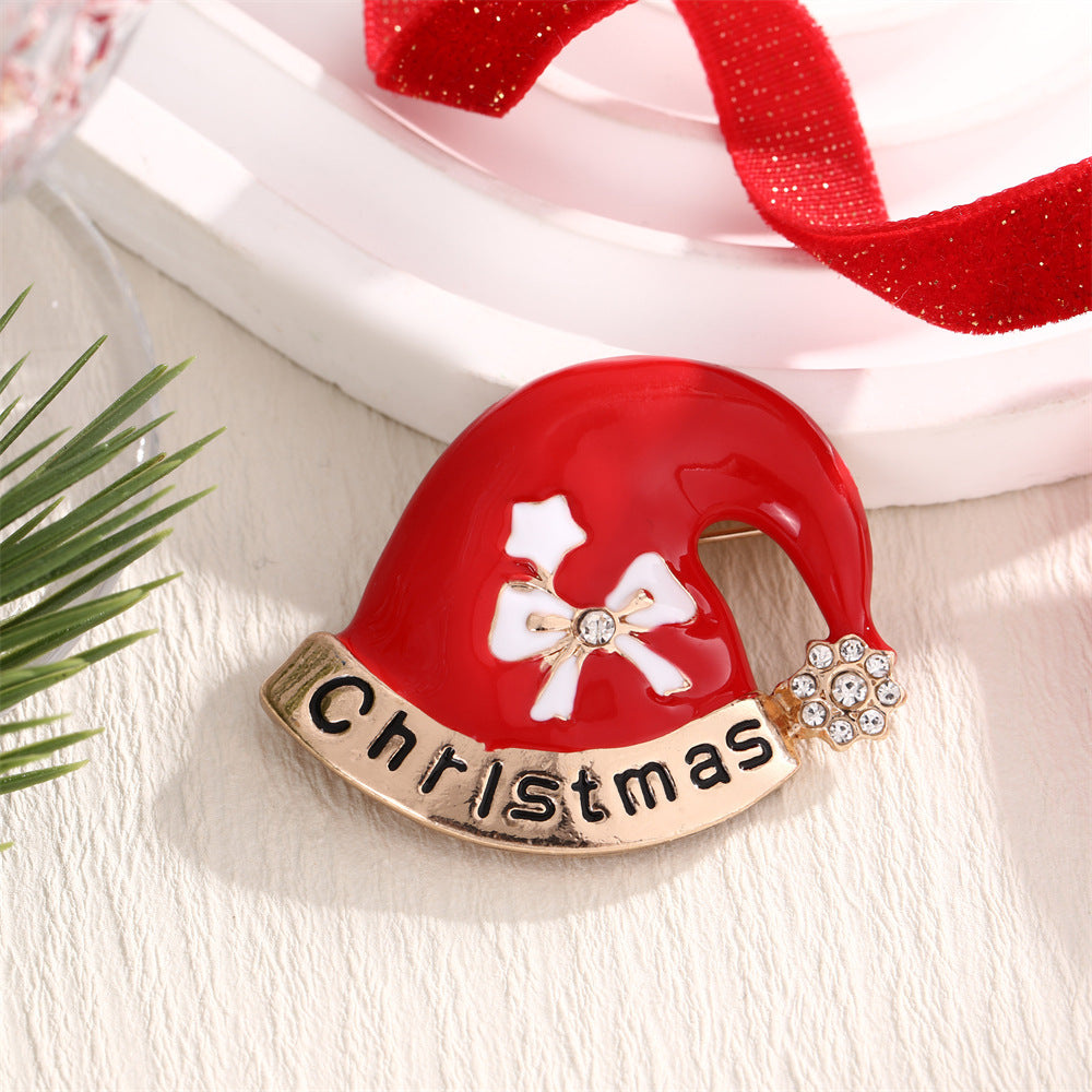 Brovia - Christmas Character Icon Brooch