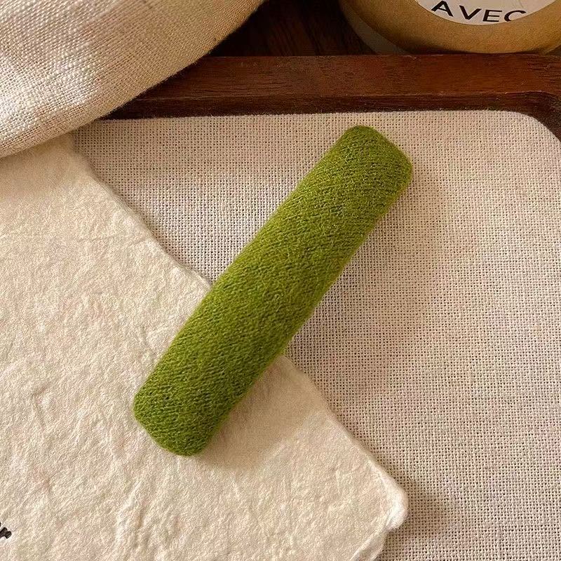 Beau - Solid Color Rounded Rectangle Hair Clip