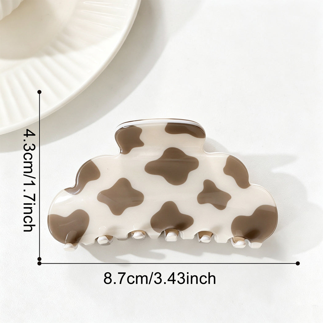 Beau - Cow Print Cloud Hair Claw