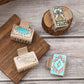 Beau - Turquoise Cactus Motif Hair Claw