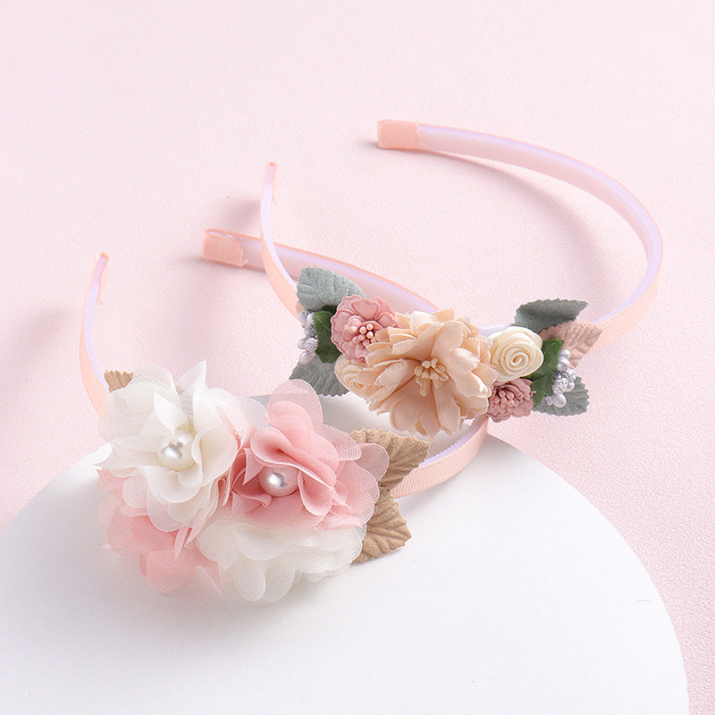 Handmade Artificial Flower Headband