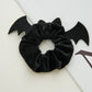 跨境万圣节圣诞节新款鹿角蝙蝠大肠发圈发饰女搞怪发绳绒布圈头饰