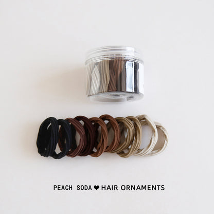 Gifty - Box of 10 Hair Cords, Hair Bands