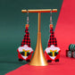Earedge - Christmas Snowman Drop Earrings