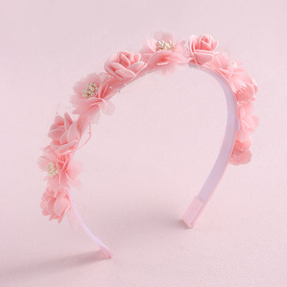 Handmade Artificial Flower Headband