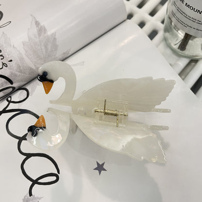 Bird Acetate Hair Claw Clip