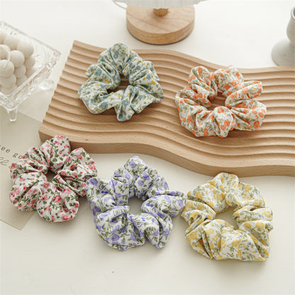 GIFTY - Floral Chiffon Scrunchie