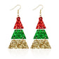 Earedge - Christmas Snowman Drop Earrings