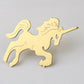 Brovia - Unicorn Openwork Silhouette Brooch