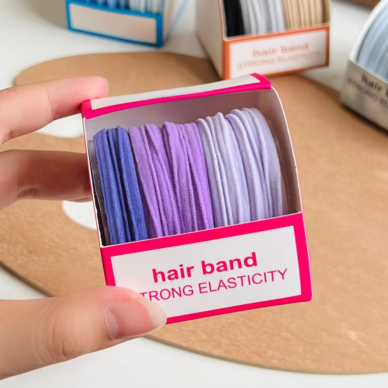 GIFTY - 5PCS Candy-Colored Gradient Hair Ties